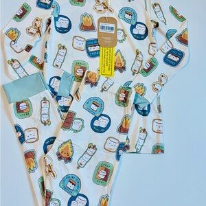 NWT bamboo camping set size 7/8